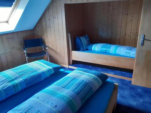 Postel nebo postele na pokoji v ubytování Löhli Hof
