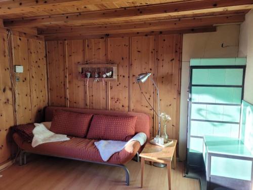 Χώρος καθιστικού στο Chalet Staufenhof