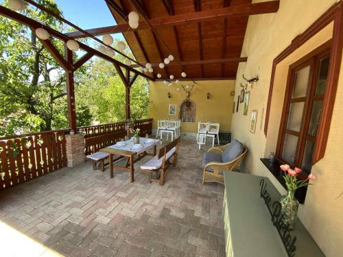 Μπαλκόνι ή βεράντα στο Veze-Birtok Apartman