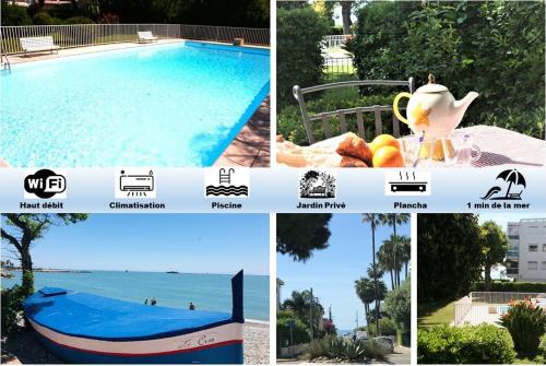 Rez de jardin en bord de mer