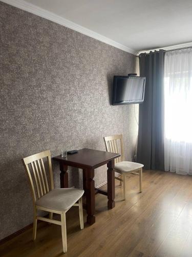 Viktoria Hotelにあるテレビまたはエンターテインメントセンター