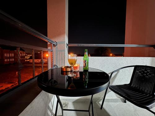 Coin salon dans l'établissement airport Belgrade 2bedrooms