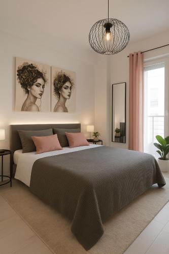 Habitat Lobby - central modern penthouse with private parking Trikala