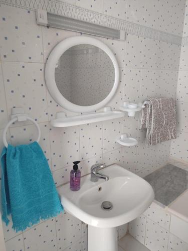 Koupelna v ubytování Grand Appartement Carthage