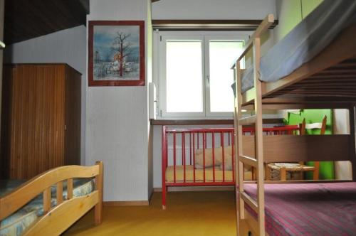 Casa Caglinaにあるベッド