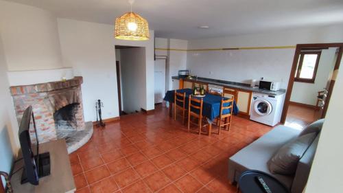 ครัวหรือมุมครัวของ Apartamentos La Soleyera