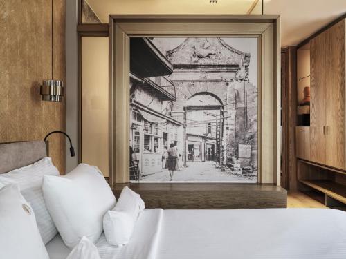 Ένα ή περισσότερα κρεβάτια σε δωμάτιο στο The Chania Hotel Crete, Vignette Collection
