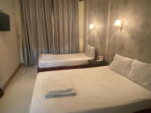 Galaxy154hotelにあるベッド