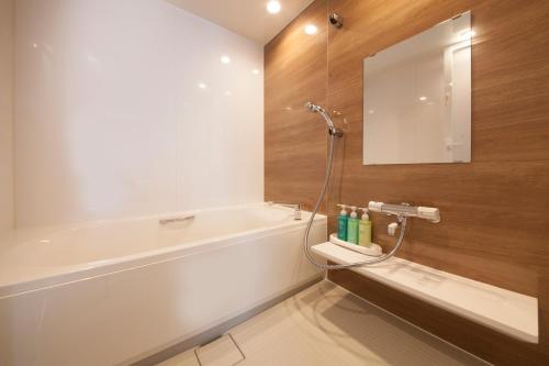 Phòng tắm tại Hotel Sunshine Utsunomiya