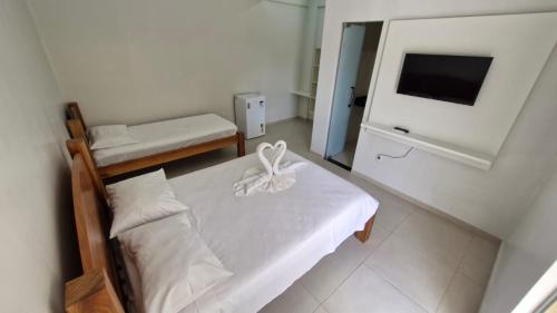 Postel nebo postele na pokoji v ubytování Atlântico Amazônia Hotel