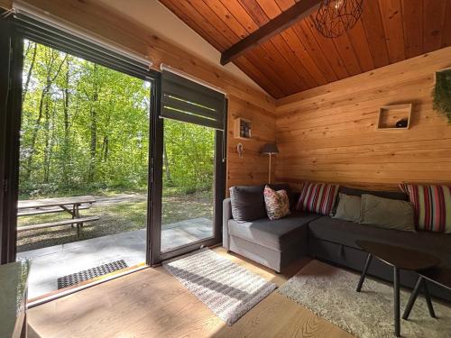 Zona de estar de Forest Lodge