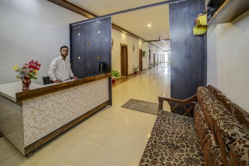 Ο χώρος του λόμπι ή της ρεσεψιόν στο Hotel O Vip