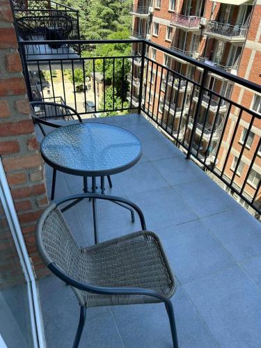 Un balcón o terraza de Sunny Loft