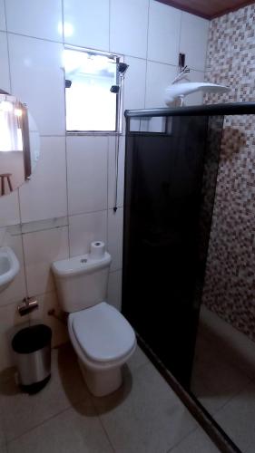 Koupelna v ubytování Casa das Neves