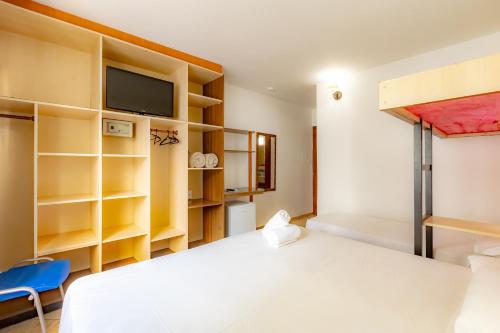 Postel nebo postele na pokoji v ubytování Mar Hotel