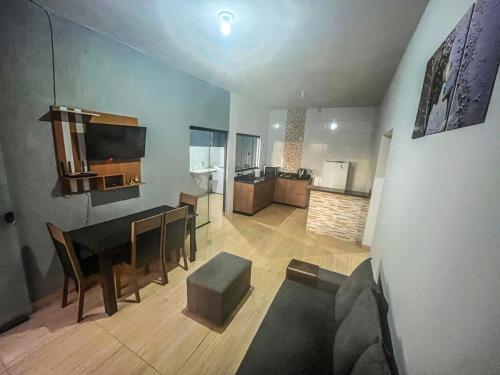 Kuchyň nebo kuchyňský kout v ubytování Residencial Silva 02