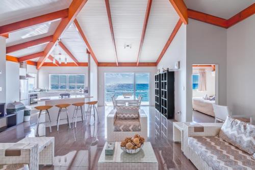 Zona de estar de Ocean Spray Villas