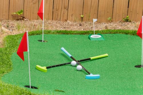 Golf v prázdninového domu nebo okolí