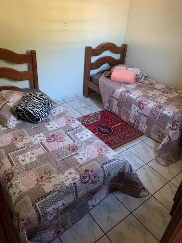 Postel nebo postele na pokoji v ubytování Apartamento completo