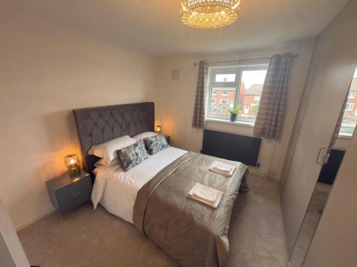 Postel nebo postele na pokoji v ubytování Luxury 2 Bedroom Apartment