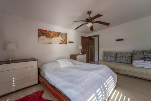 Cama o camas de una habitación en Chata Manička