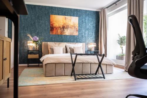 Posezení v ubytování Urban Nest Neheim