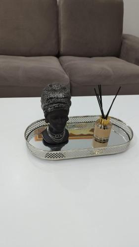 Χώρος καθιστικού στο The Guest Apartament 2 bedrooms Fier