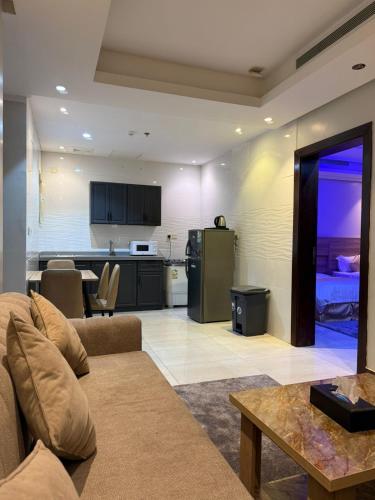 Dapur atau dapur kecil di راحة ترف Chicnest