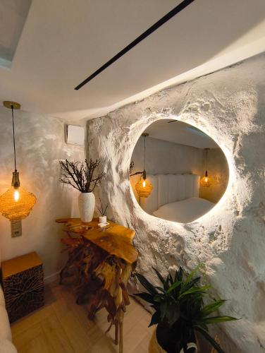 Ruang duduk di LUXURY LOFT with LOVE SEASIDE self check-in