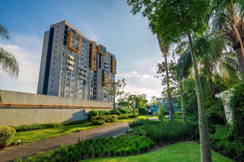 Κήπος έξω από το Residencia de lujo con A/C cerca Auditorio Telmex