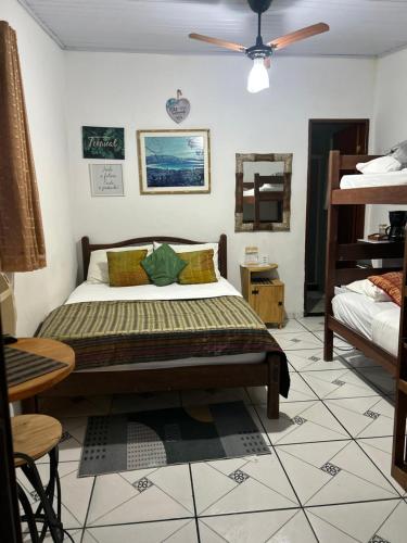 Postel nebo postele na pokoji v ubytování Suite de Lane e Mu