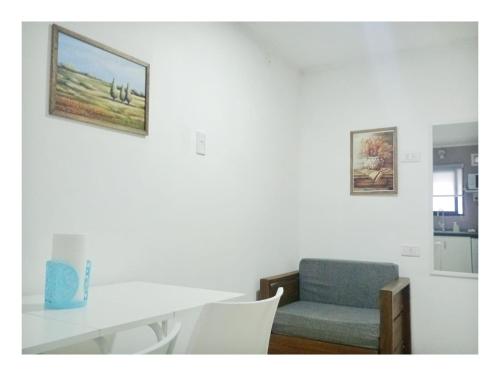 Χώρος καθιστικού στο Nuez de la Isla "Tatú Apart" CENTRO a 6 cuadras! Confortable y en Planta Baja