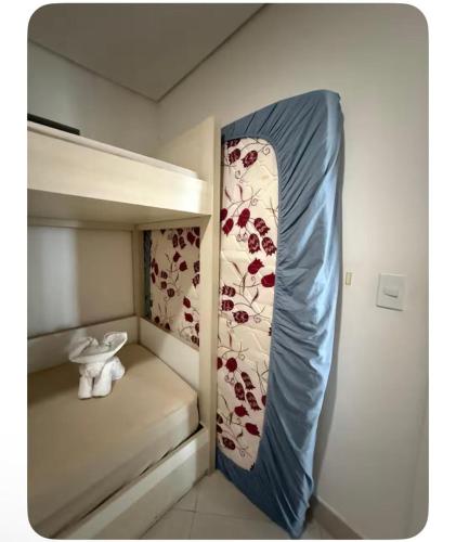 Postel nebo postele na pokoji v ubytování Apartamento 21 Fortaleza