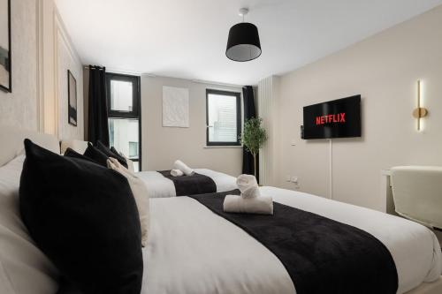 Luxury Liverpool City Centre Apartment with Balcony, Sleeps 8, Near Liverpool ONE and Royal Albert Docks photo 31