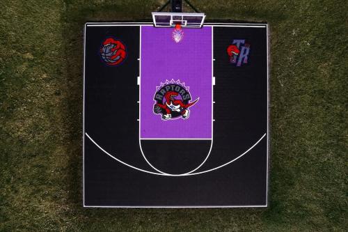 a clipboard with a picture of a shield on the grass at Rama Ridge with Basketball Court Hot Tub Sauna Gym in Orillia