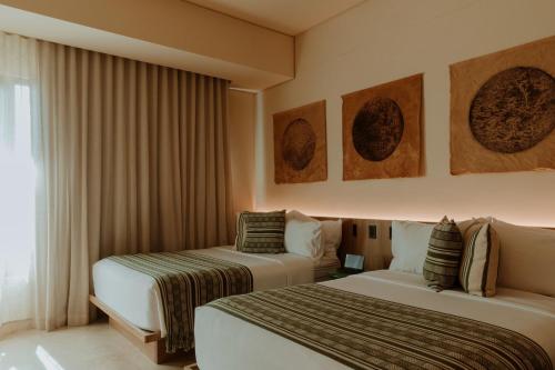 Cama o camas de una habitación en Osh Hotel Cartagena