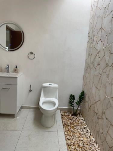 Ένα μπάνιο στο Casa lulu