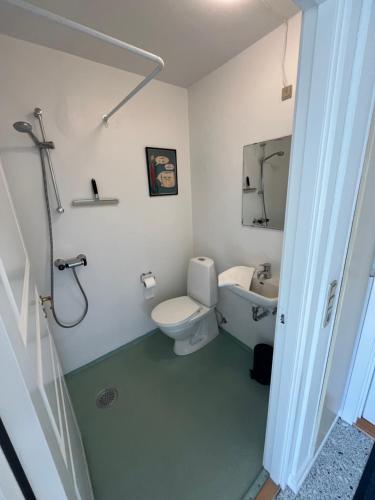 Et badeværelse på Casa Home of Bricks 9