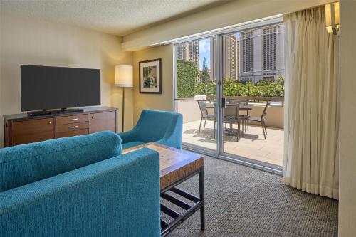 TV/Unterhaltungsangebot in der Unterkunft DoubleTree by Hilton Alana - Waikiki Beach