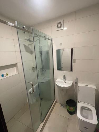 Bilik mandi di Lagos Airport Hotel Limited