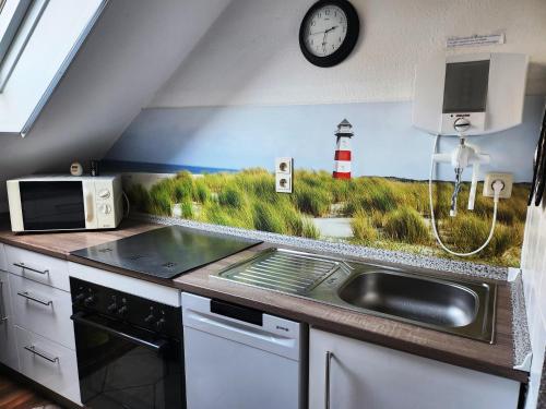 Dapur atau dapur kecil di "Deichgraf-Burhave"