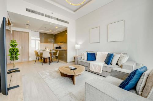 TRPS - Farhad Azizi, Al Jaddaf - Premium 1BR, Furnished with Pool View