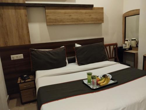 Postel nebo postele na pokoji v ubytování HOTEL UR