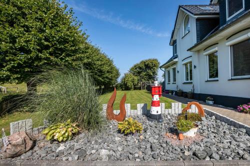 Zahrada ubytování Ferienwohnung Kiebitznest