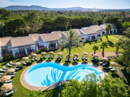 an aerial view of a resort with a swimming pool at Pestana Vila Sol Golf - Vilamoura in Vilamoura