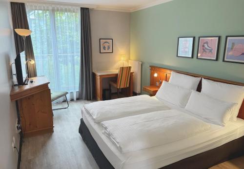 Cama o camas de una habitación en Garner Hotel Munich - Messe by IHG