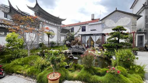 Zahrada ubytování Dali Sifan Homestay