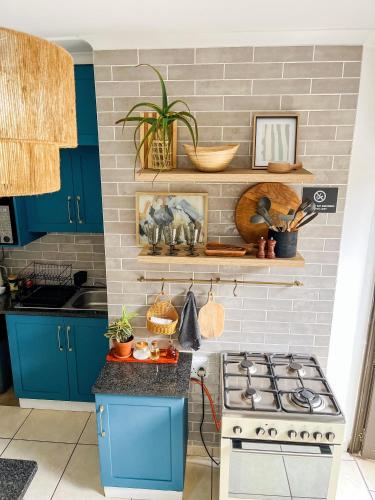 Una cocina o zona de cocina en Bergview Apartments