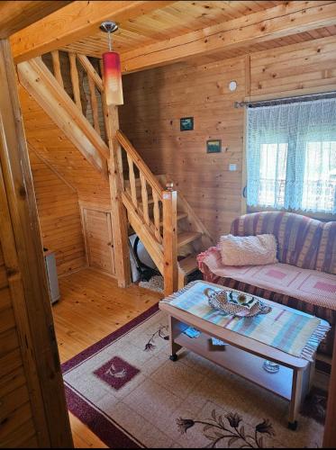 Zona de estar de Guest house Anka