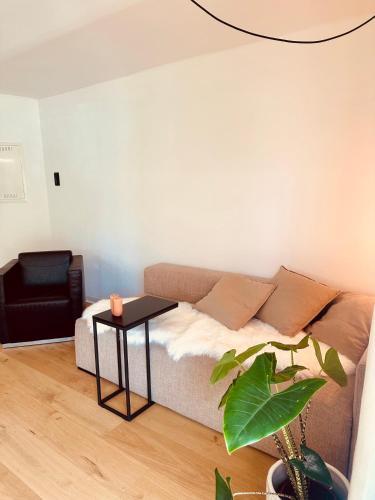 Posezení v ubytování 2 Zimmer Apartment Sindelfingen Böblingen Calw